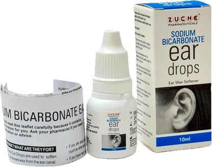 Pack of 20 Sodium bicarbonate ear drops (Always read the label before use).